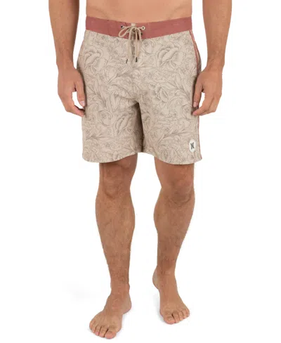 Hurley Men's Phantom Tailgate Pull-on Swim Shorts In Neutral