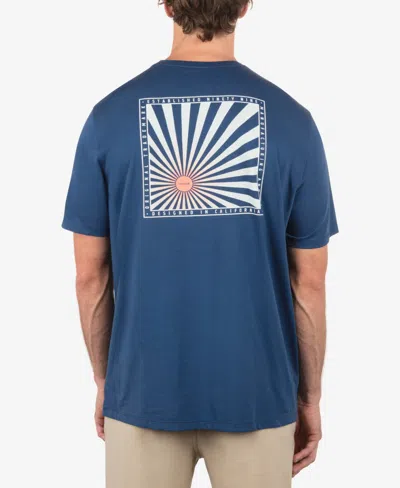 Hurley Men's Rayz Up Short Sleeve T-shirt In Abyss