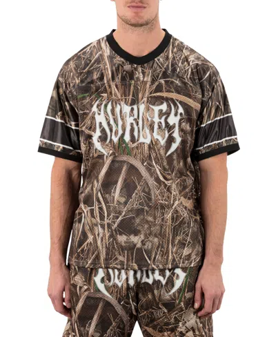 Hurley Men's Realtree Blitz Short Sleeve Jersey T-shirt In Black