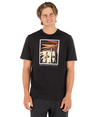 Hurley Men's Regular-fit Round Neck T-shirt In Black