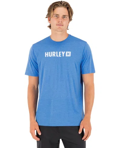 Hurley Men's Regular-fit Short-sleeve T-shirt In Blue