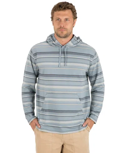 Hurley Men's Regular-fit Hooded Poncho Sweatshirt In Blue