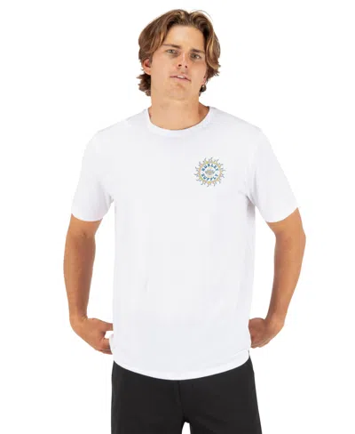 Hurley Men's Regular-fit Short-sleeve T-shirt In White