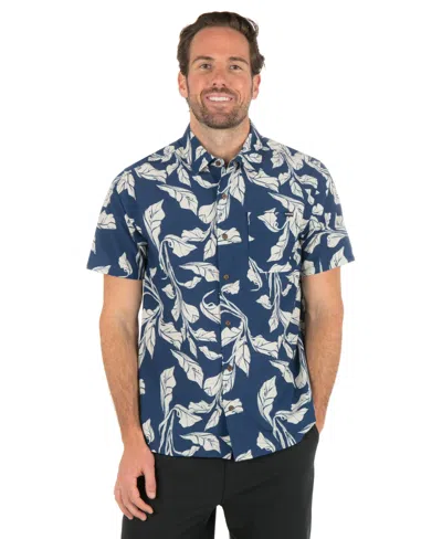 Hurley Men's Relaxed-fit Point Collared Shirt In Multi