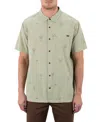 Hurley Men's Rincon Short Sleeve Shirt In Green