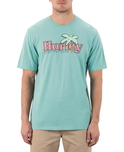 Hurley Men's Short Sleeve T-shirt In Green