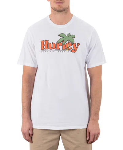 Hurley Men's Short Sleeve T-shirt In White