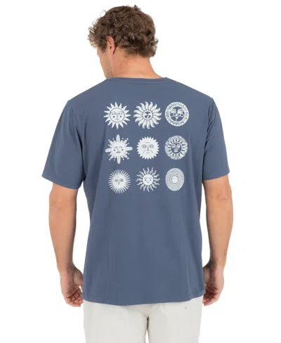 Hurley Men's Solar Short-sleeve T-shirt In Blue
