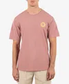 Hurley Men's Sunny Dias Short Sleeve T-shirt In Phantom Rose