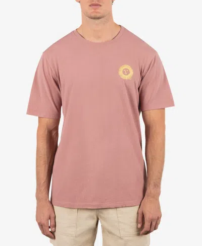 Hurley Men's Sunny Dias Short Sleeve T-shirt In Phantom Rose
