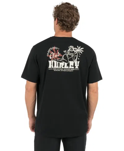 Hurley Men's Supper Club Short-sleeve T-shirt In Black