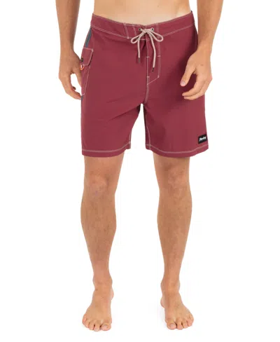 Hurley Men's Thalia Street Boardshorts In Burgundy