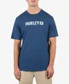 Hurley Men's The Box Short Sleeve T-shirt In Abyss