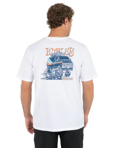 Hurley Men's Van Life Short-sleeve T-shirt In White