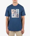Hurley Men's Vibes Short Sleeve T-shirt In Abyss