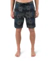 Hurley Men's Weekender 20 Boardshorts In Black