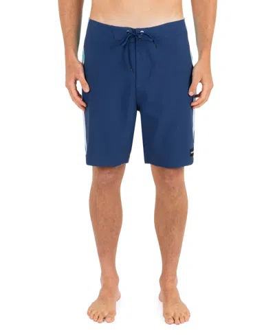 Hurley Men's Weekender Blocked 11" Swim Shorts In Blue