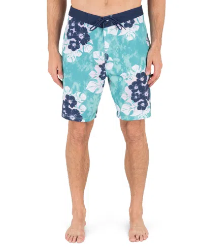 Hurley Men's Weekender Drawstring 20" Boardshorts In Blue