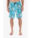 Hurley Men's Weekender Drawstring 20" Boardshorts In Total Turuoise