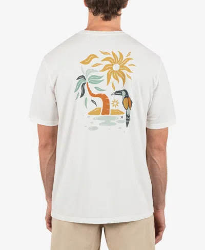 Hurley Men's Youcan Tucan Short Sleeve T-shirt In Barely Bone
