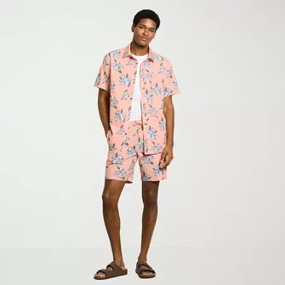 Hurley Mens 7 1/2" Pull-on Short In Pink