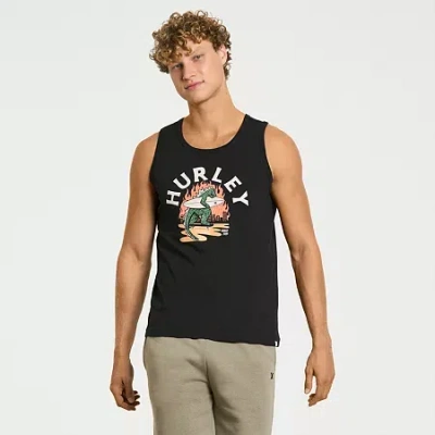 Hurley Mens Tank Top In Black
