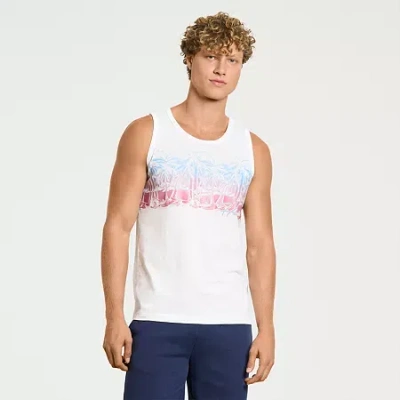 Hurley Mens Tank Top In White
