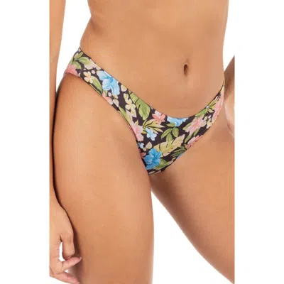 Hurley Miami Garden Reversible Bikini Bottoms In Multi