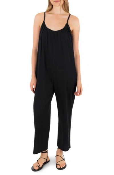 Hurley New Heights Jumpsuit In Black