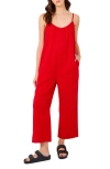 Hurley New Heights Jumpsuit In Red
