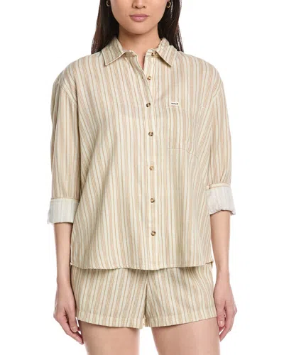 Hurley New Heights Shirt In Brown