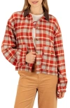 Hurley Nomad Plaid Shacket In Multi