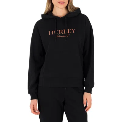 Hurley Nostalgic Hoodie In Black