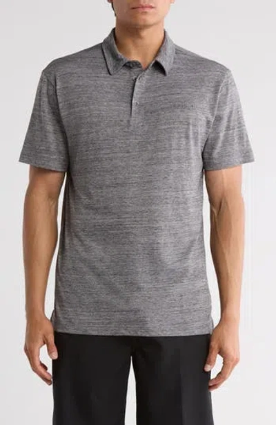 Hurley O And O Short Sleeve Polo In Gray