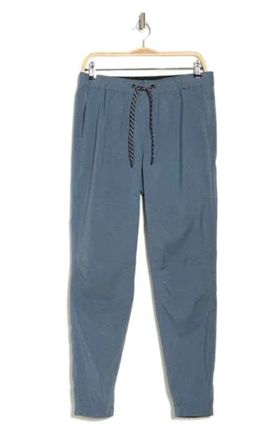 Hurley Off Duty Twill Joggers In Blue
