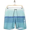 Hurley Ombré Volley Swim Shorts In Blue