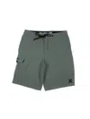 HURLEY ONE AND ONLY MENS EMBROIDERED SWIMWEAR BOARD SHORTS