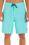Hurley One & Only Solid Volley Swim Trunks In Aura Green