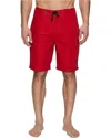 Hurley Men's Gothic Cargo 22" Regular Fit Boardshorts In Red