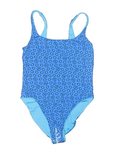 Pre-owned Hurley One Piece Swimsuit In Blue