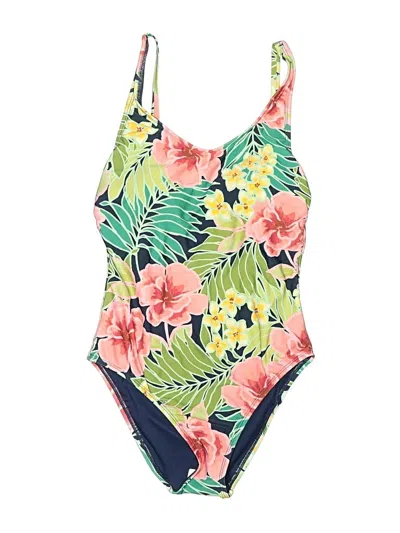 Pre-owned Hurley One Piece Swimsuit In Green