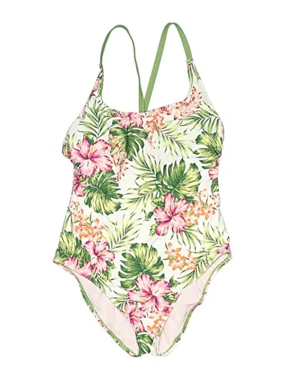 Pre-owned Hurley One Piece Swimsuit In Green