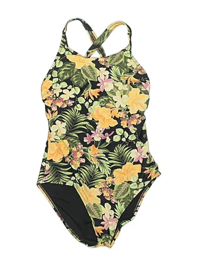 Pre-owned Hurley One Piece Swimsuit In Green