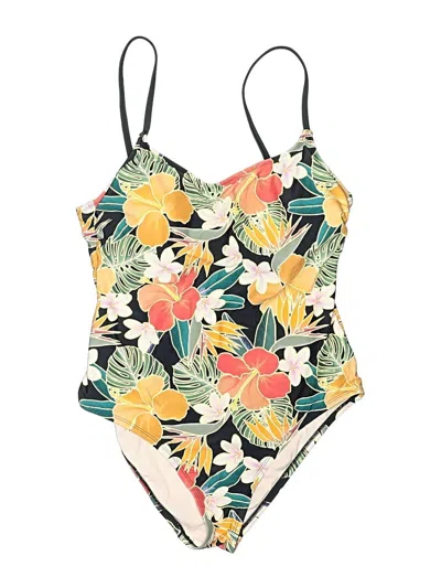Pre-owned Hurley One Piece Swimsuit In Ivory