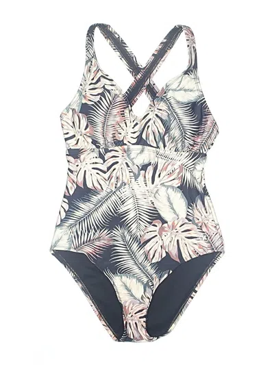 Pre-owned Hurley One Piece Swimsuit In White