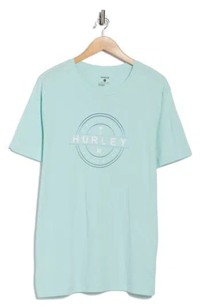Hurley Ot Logo Graphic T-shirt In Blue