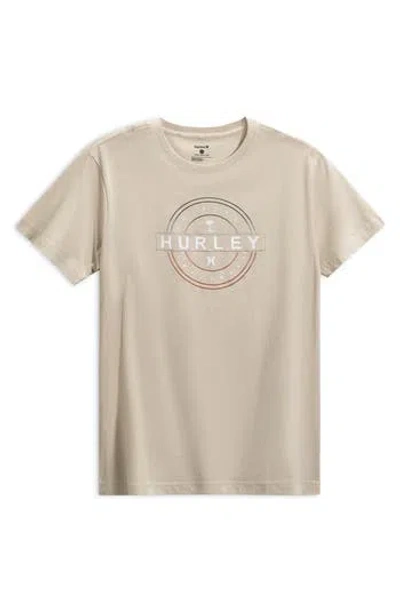 Hurley Ot Logo Graphic T-shirt In Brown