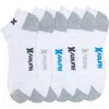 Hurley Pack Of 6 Terry Ankle Socks In White