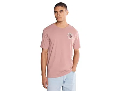Hurley Palm Short Sleeve In Pink