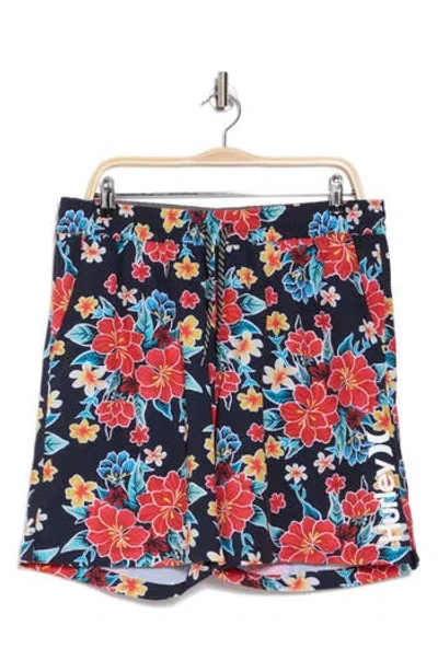 Hurley Palmettos Volley Swim Trunks In Black